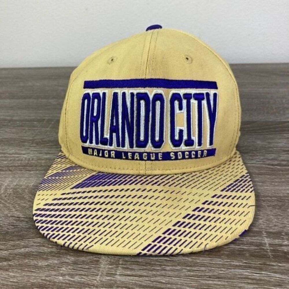 Orlando City Major League Soccer‎ Hat Adidas Snapback Embroidered MLS Mens OS